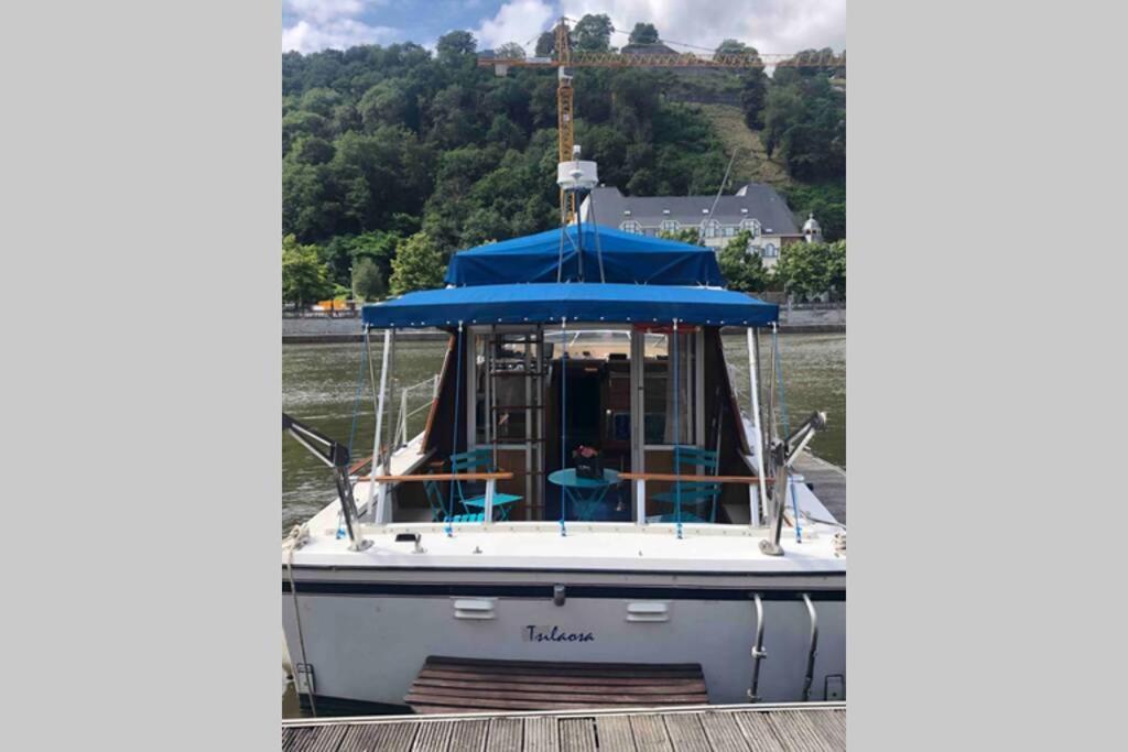 Hotel Bateau  Tsilaosa Au Coeur De Namur Zewnętrze zdjęcie